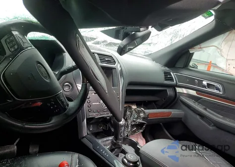 2017 Ford Explorer Platinum from USA, damaged, VIN 1FM5K8HT0HGE40893